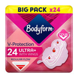 Bodyform Cour-V Ultra Normal Sanitary Towels Wings 24 pack