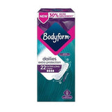 Bodyform Dailies All Fluid Long Panty Liners 24 Pack - McGrocer