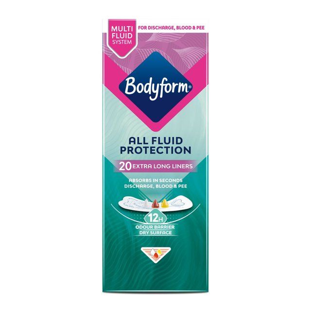 Bodyform Dailies All Fluid XL Panty Liners   20 per pack