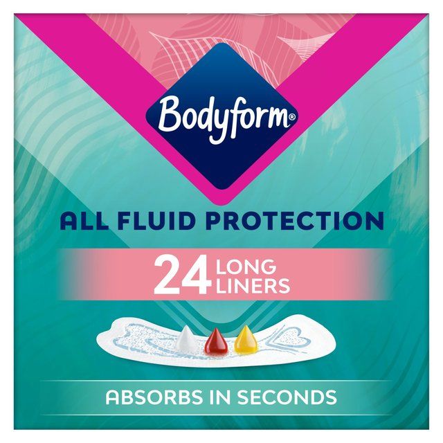 Bodyform Dailies Extra Protection Long Panty Liners   24 per pack