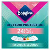 Bodyform Dailies Extra Protection Long Panty Liners   24 per pack