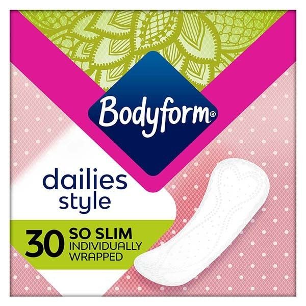 Bodyform Dailies So Slim Panty Liners 30 pack