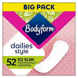 Bodyform Dailies So Slim Panty Liners 52 pack