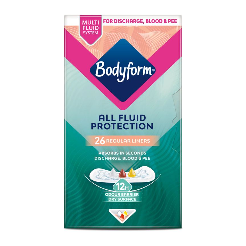 Bodyform Extra Protection Regular Liners - McGrocer