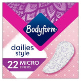 Bodyform Pantyliners Micro   22 per pack - McGrocer