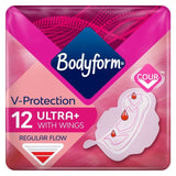 Bodyform Ultra Normal Sanitary Towels Wings   12 per pack