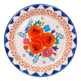 Boho Floral 23cm Paper Party Plates   12 per pack