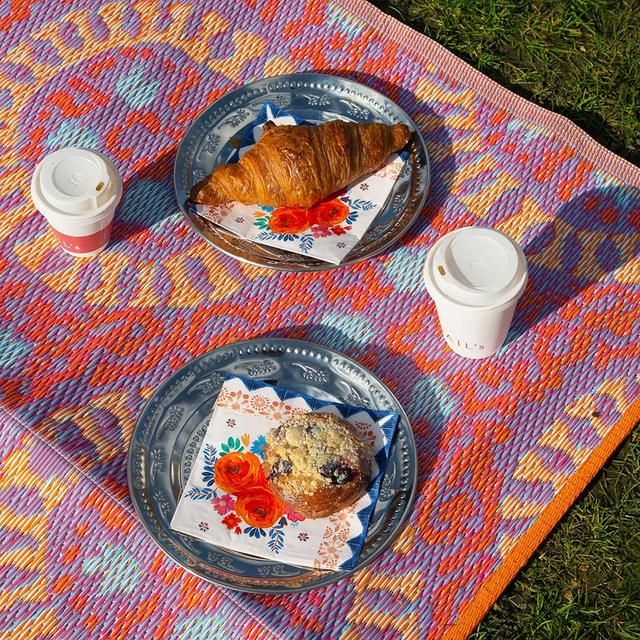 Boho Floral Paper Party Napkins   20 per pack - McGrocer