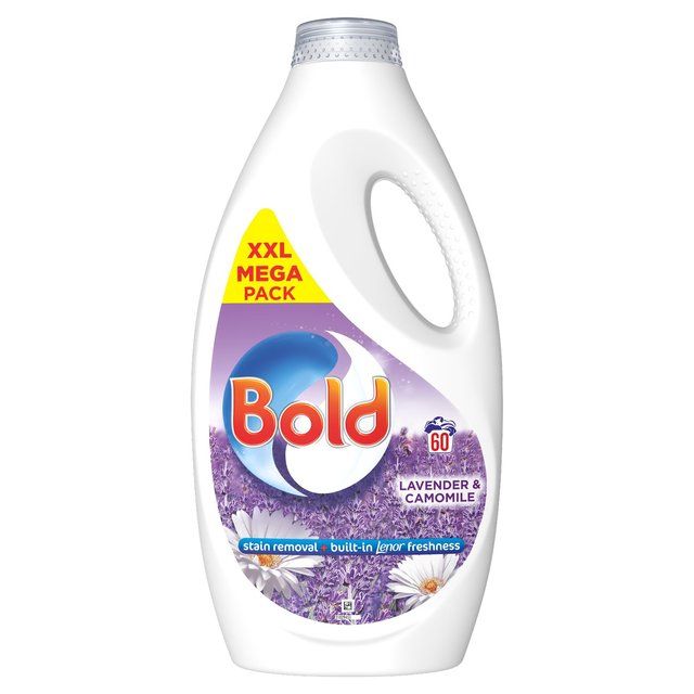 Bold 2in1 Washing Liquid Lavender & Camomile 60 Washes   1.995L - McGrocer