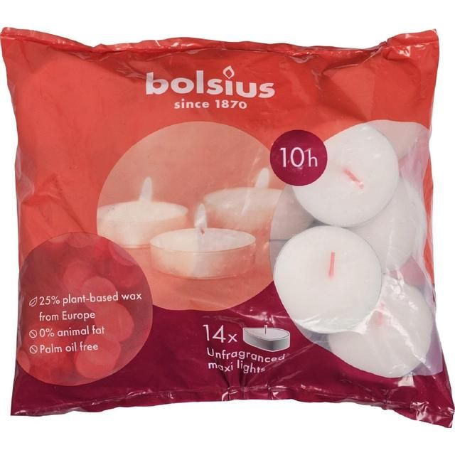 Bolsius Tealights 10hr -14Pk   14 per pack