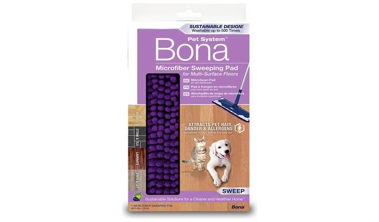 Bona Pet System Microfibre Sweeping Pad - Pack of 1