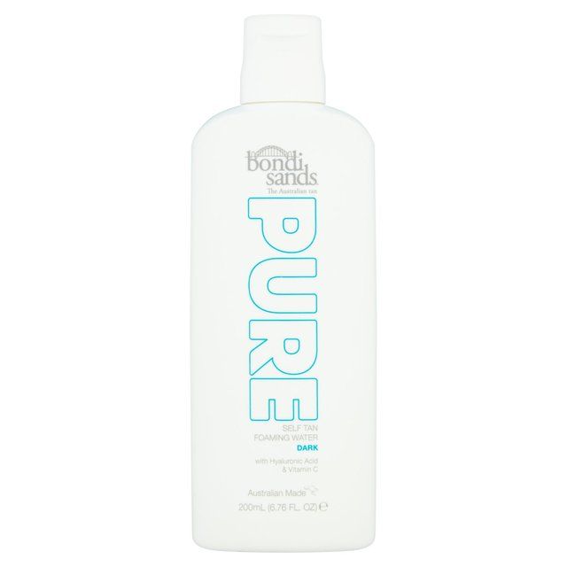 Bondi Sands Pure Self Tan Foaming Water Dark 200ml   200ml