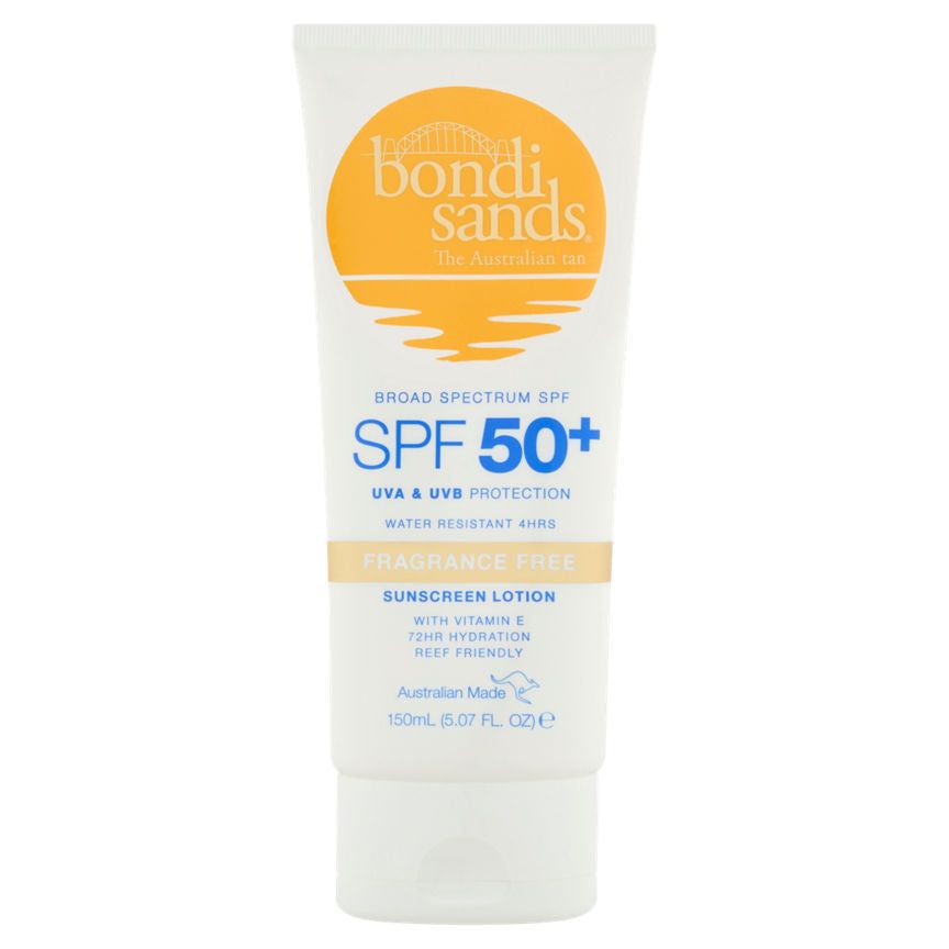 Bondi Sands SPF 50+ Fragrance Free Sunscreen Lotion