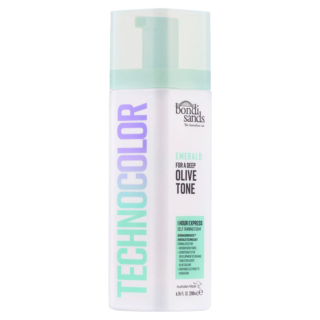 Bondi Sands Technocolor 1 Hour Express Self Tanning Foam Emerald 200ml