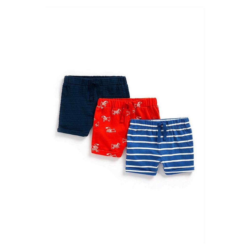 Bonjour Bebe Jersey Shorts - 3 Pack