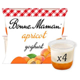 Bonne Maman Apricot Yoghurt   4 x 125g