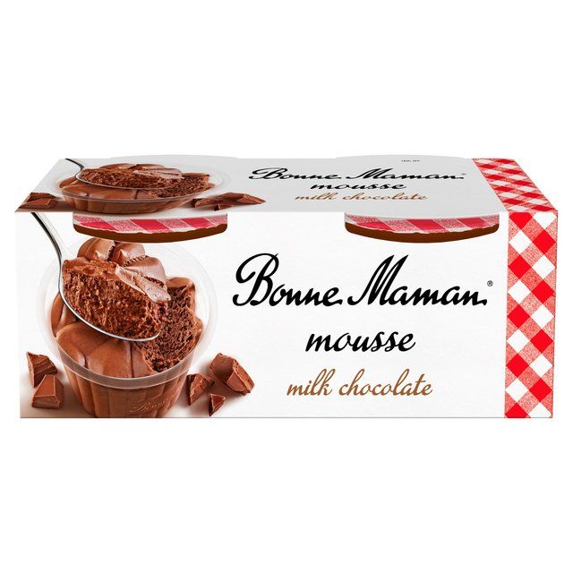 Bonne Maman Chocolate Mousse   2 x 70g