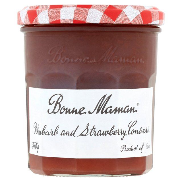 Bonne Maman Strawberry & Rhubarb Conserve   370g