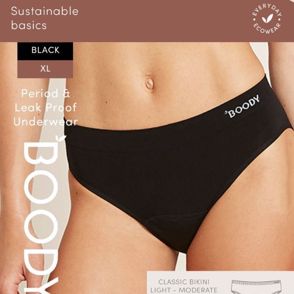 BOODY Period Proof Classic Bikini Light Flow XL