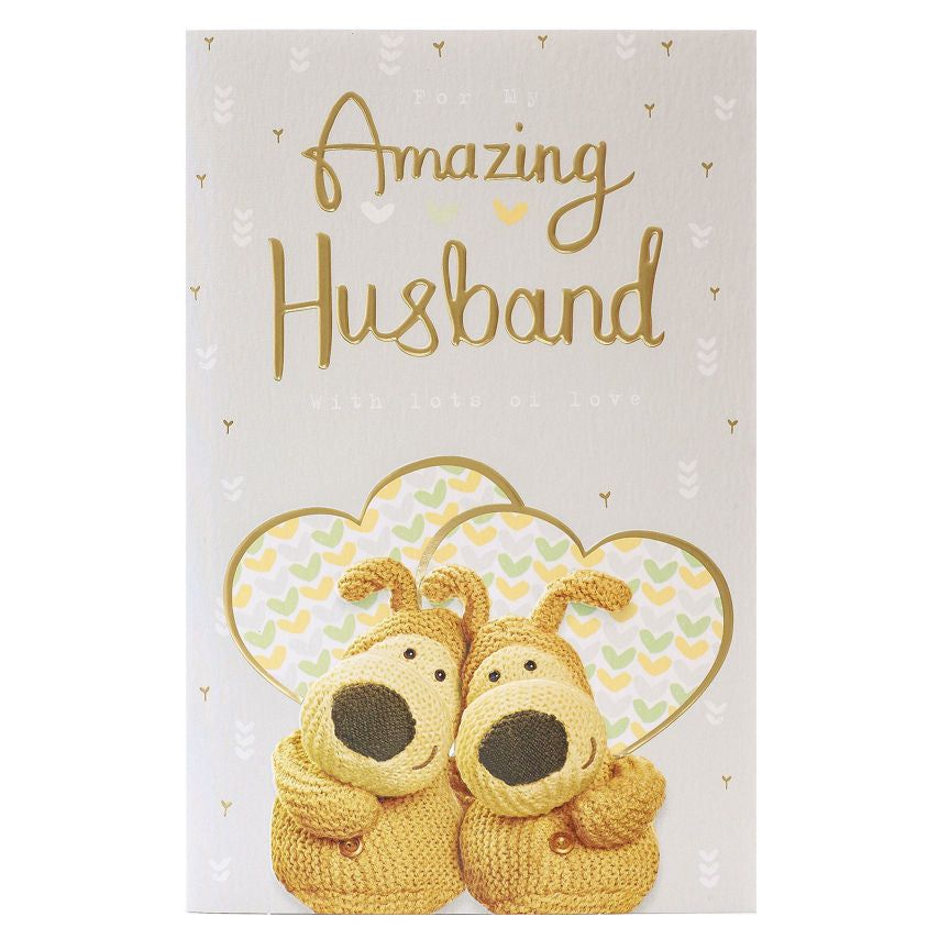 Boofle Husband Anniversary Card