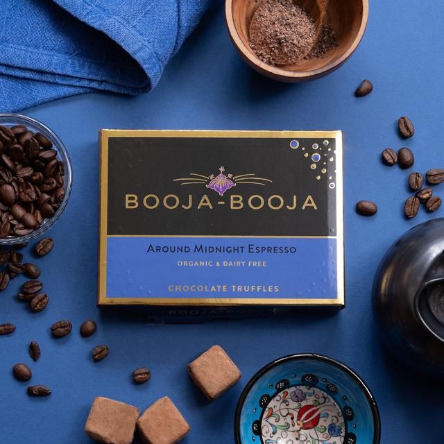 Booja Booja Dairy Free Around Midnight Espresso Chocolate Truffles   92g