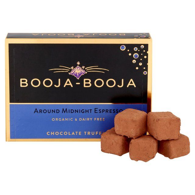 Booja Booja Dairy Free Around Midnight Espresso Chocolate Truffles   92g - McGrocer