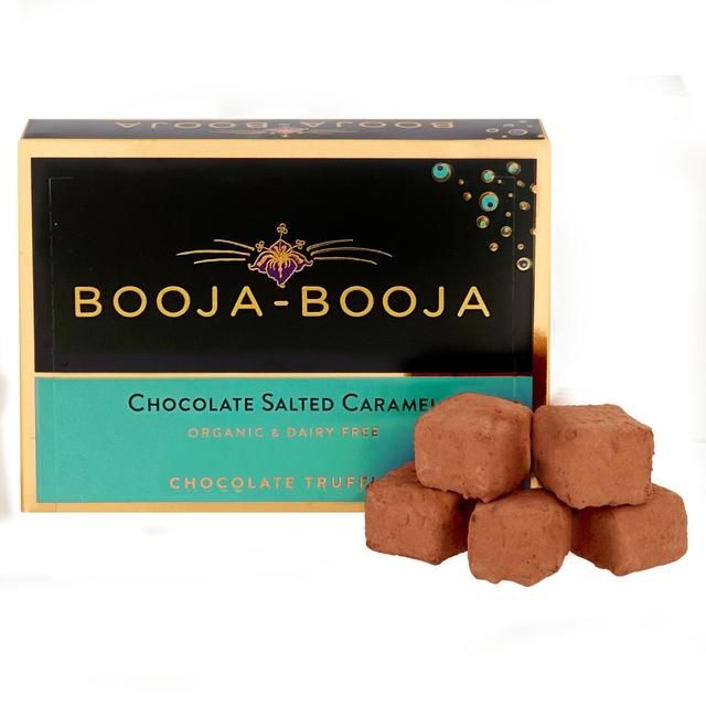 Booja Booja Vegan Chocolate Salted Caramel Truffles   92g