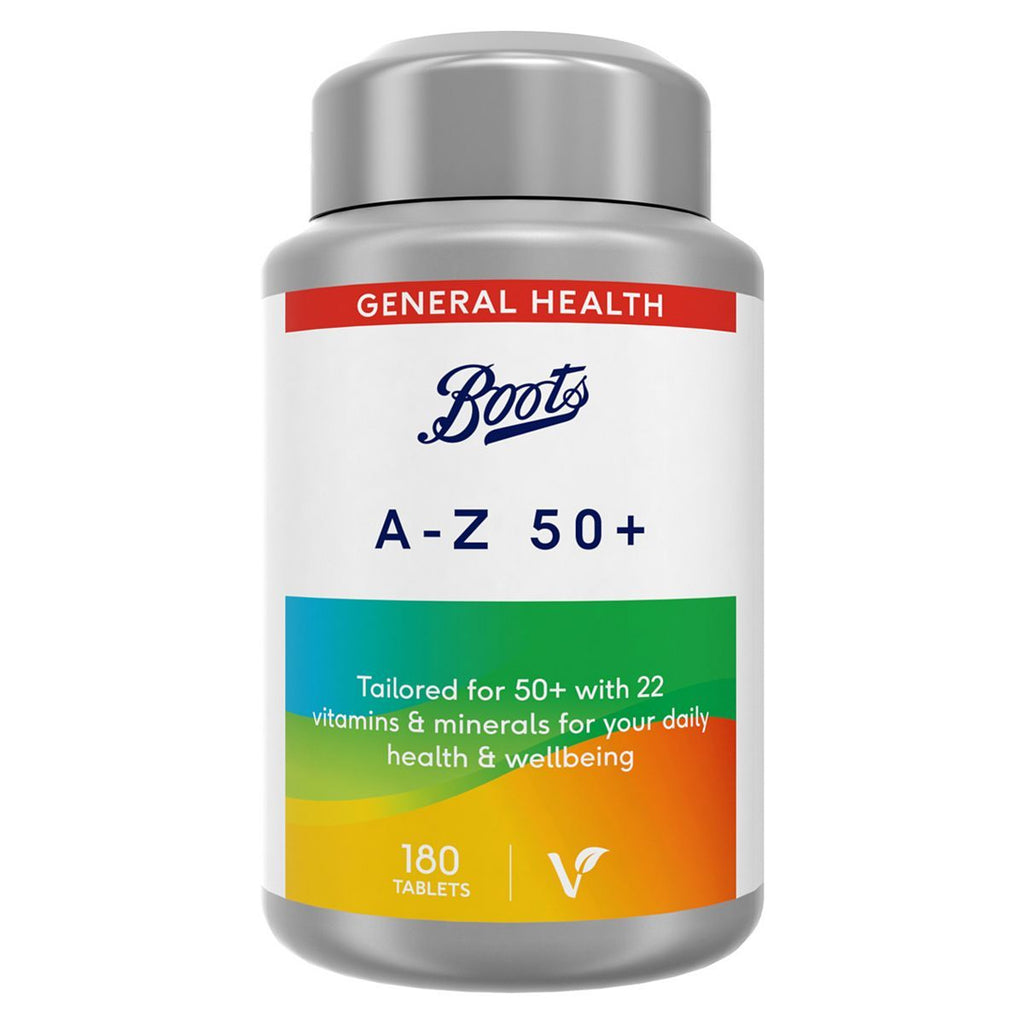 Boots A-Z 50+ 180 Tablets (6 month supply)