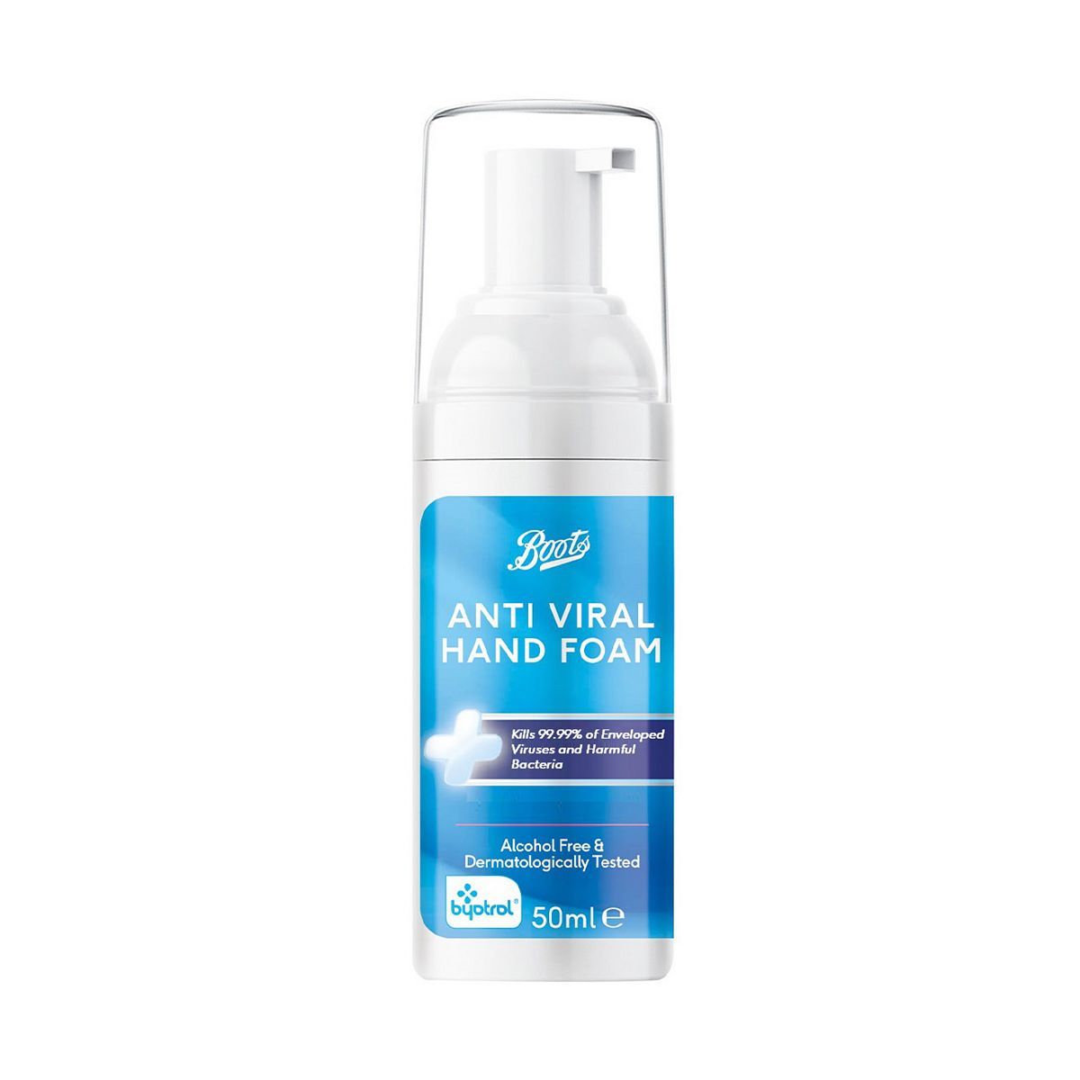 Boots Anti Viral Hand Foam - 50ml - McGrocer
