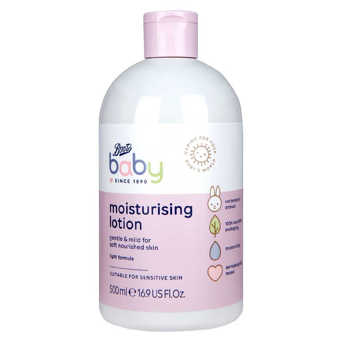 Boots Baby moisturising lotion 500ml - McGrocer
