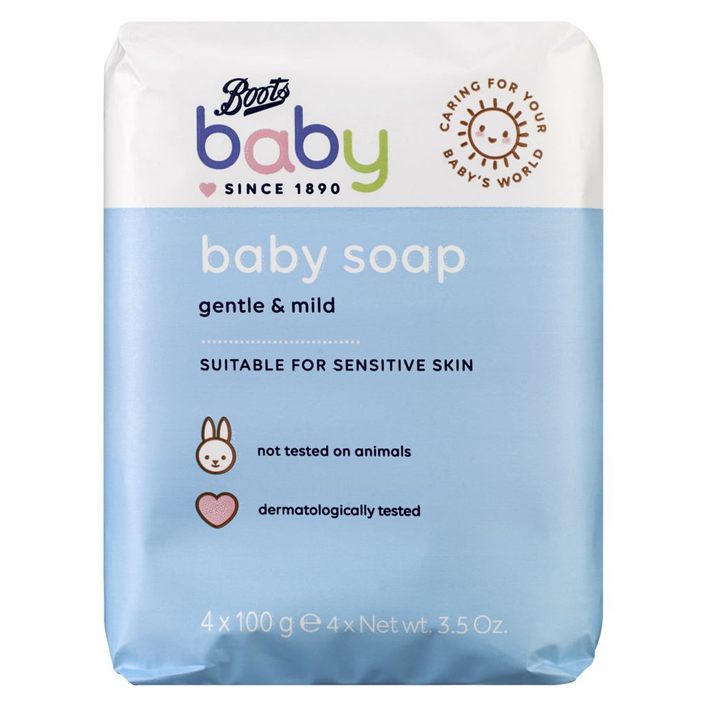 Boots Baby Soap 4 pack