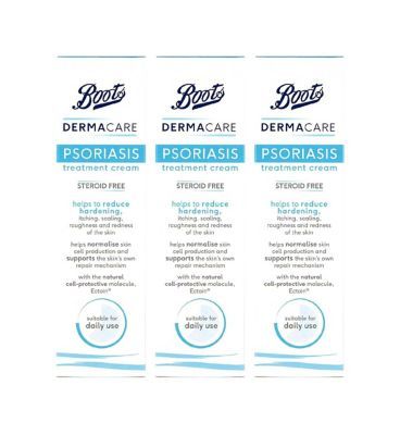 Boots Dermacare Psoriasis Treatment Cream 30ml x 3 Bundle