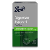 Boots Digestion Support Biotic Cultures + Calcium - 30 Capsules