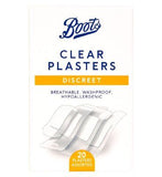 Boots Discreet Clear Plasters - 20 Pack