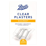 Boots Discreet Clear Plasters - 20 Pack