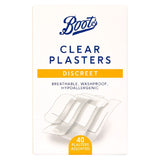 Boots Discreet Clear Plasters - 40 Pack