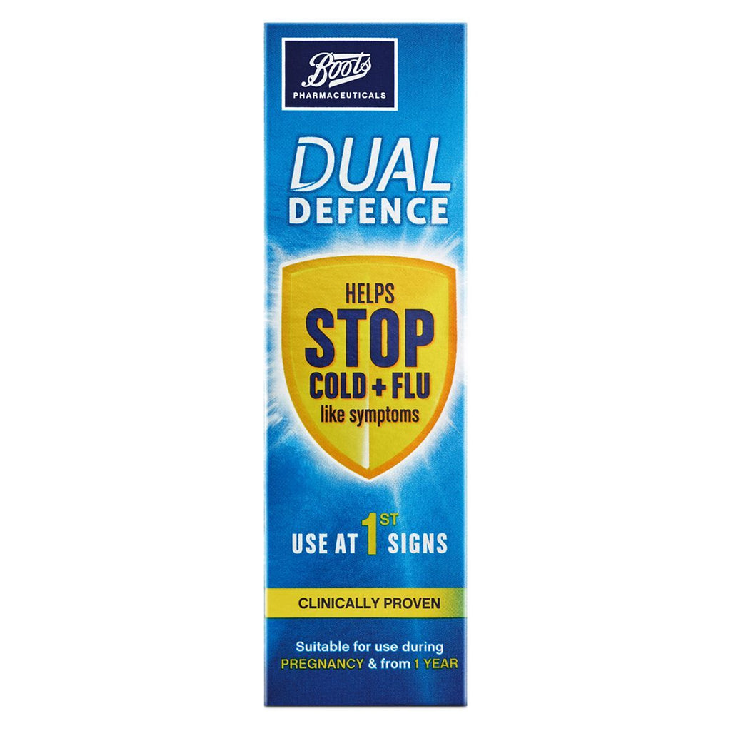 Boots Dual Defence Nasal Spray 20ml