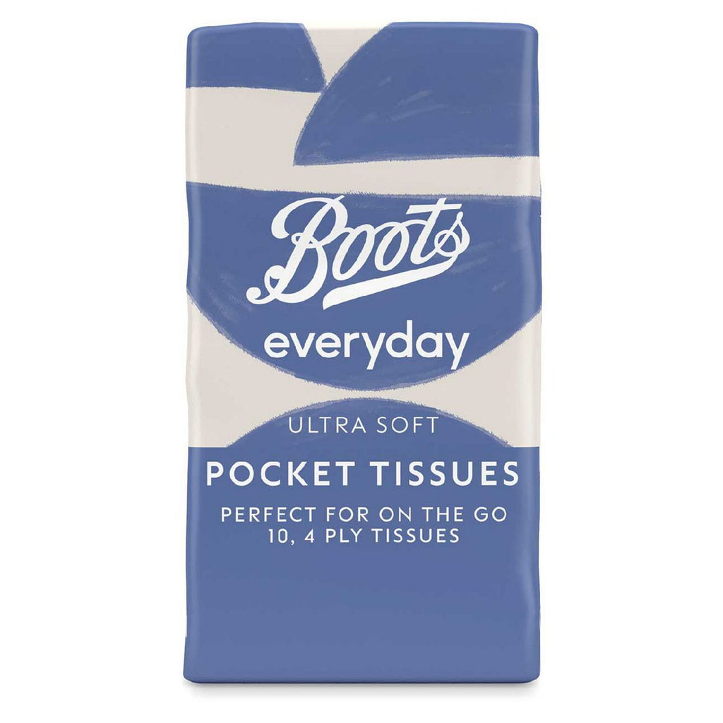 Boots Everyday Soft Tissues 4ply Pocket Pack Single