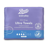 Boots Everyday Ultra Towels Super Wing 12s