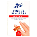 Boots Extra Hold Finger Plasters - 16 Pack