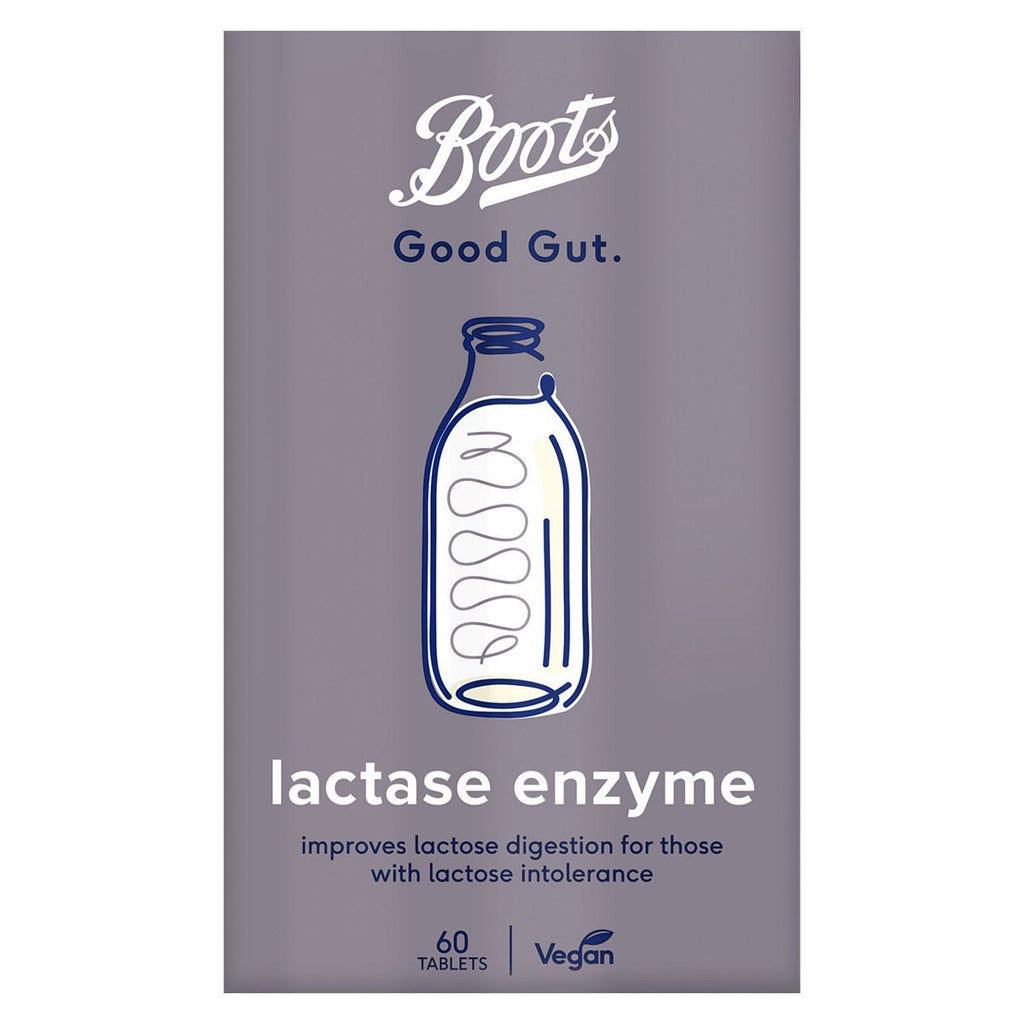 Boots Good Gut Lactase Enzyme, 60 Tablets