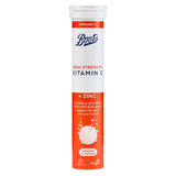 Boots High Strength Vitamin C & Zinc 20 Orange Flavour Effervescent Tablets - McGrocer