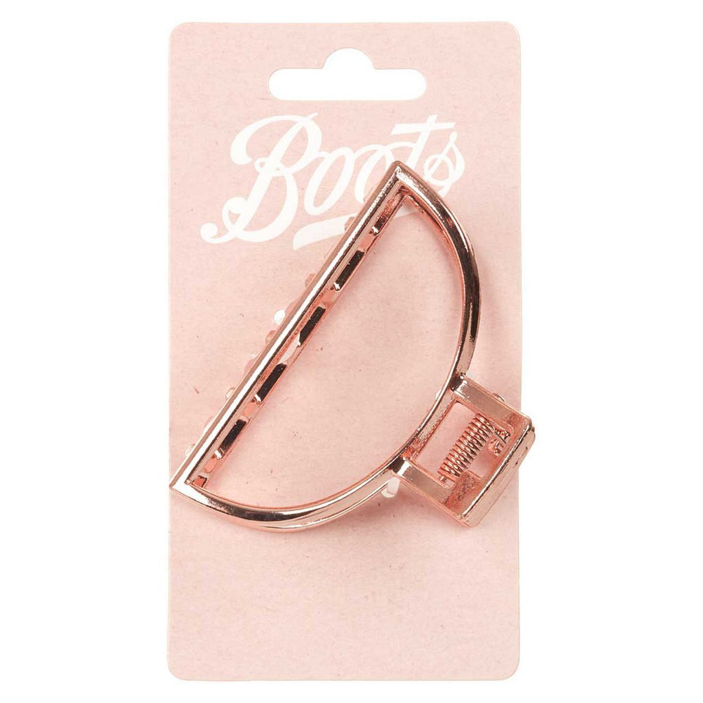 Boots jaw clip geo rose metal