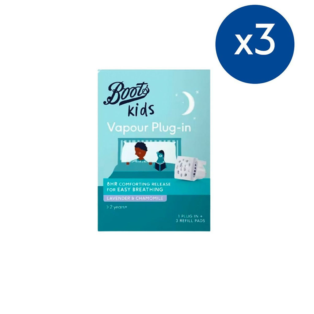 Boots Kids Vapour Plug In Refill Bundle - 3 Packs