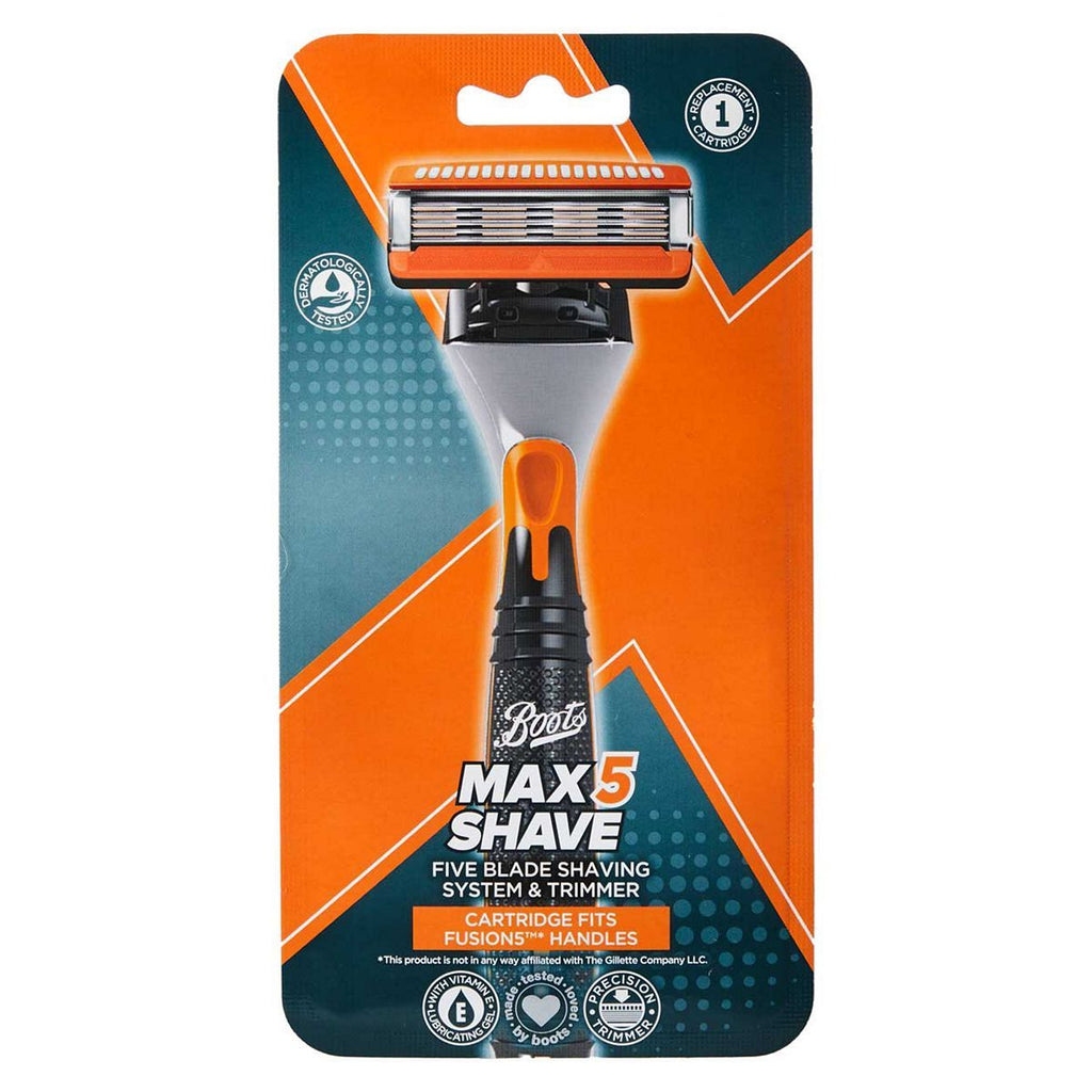 Boots Max Shave Five Blade Shaving System & Trimmer