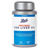 Boots Max Strength Cod Liver Oil 1000mg - 180 Capsules (6 month supply) - McGrocer