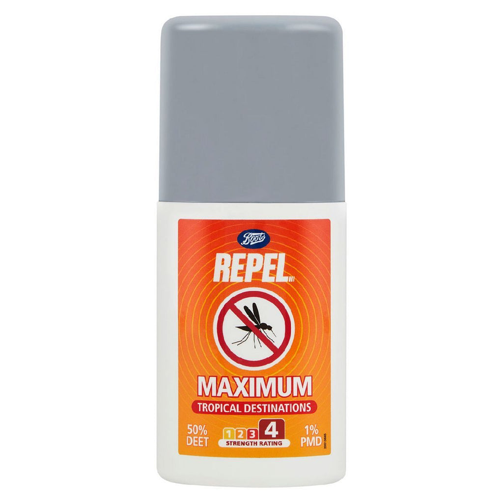 Boots Repel Maximum DEET & PMD Pump Spray 100ml