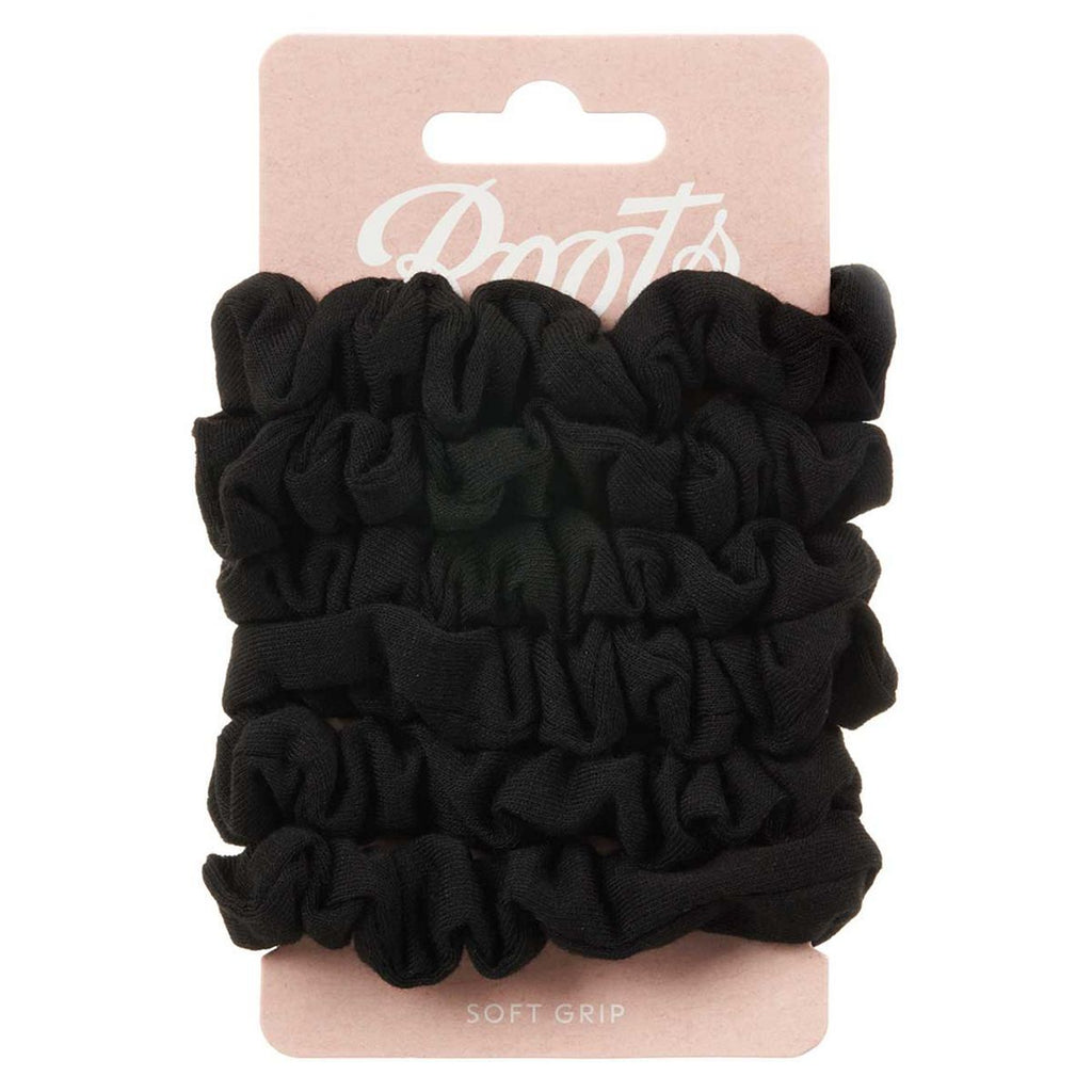 Boots soft grip scrunchies black