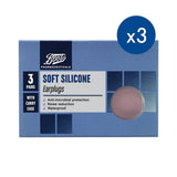 Boots Soft Silicone Earplugs - 3 Pairs x 3 Bundle