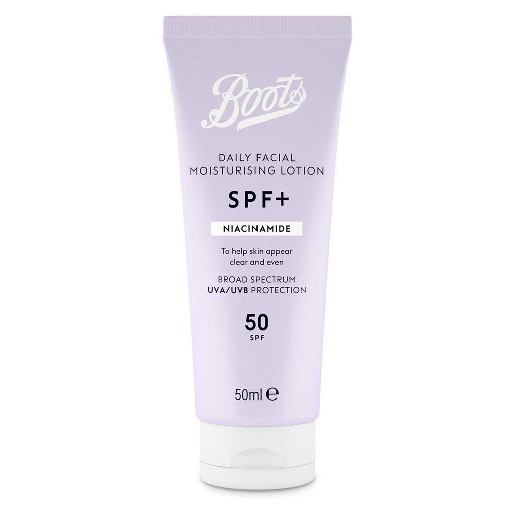 Boots SPF+ Niacinamide Moisturising Lotion SPF50 50ml